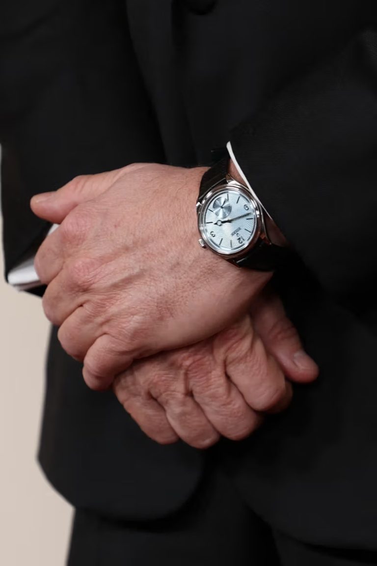 Leonardo DiCaprio, 2026 Oscar Töreninde Platin Rolex 1908 ile Görüntülendi