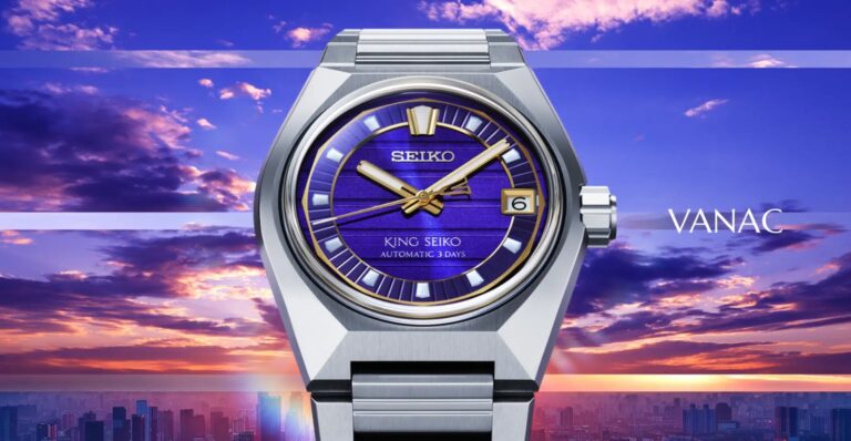 King Seiko VANAC Serisine Üç Yeni Titanyum Model